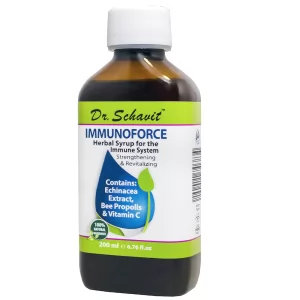 Herbal Immune Syrup IMMUNOFORCE, Dr. Schavit, 200ml /6.76 fl oz