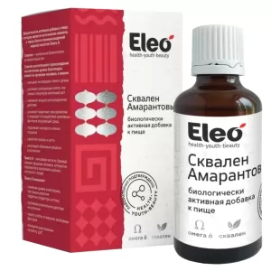 Amaranth Squalene Omega 6, Eleo, 50 ml/ 1.69 oz