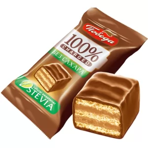 Waffle Candies in Milk Chocolate Sugar-Free