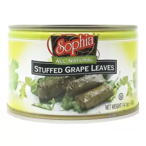 Stuffed Grape Leaves (Dolma), Sophia, 400g / 14.1 oz
