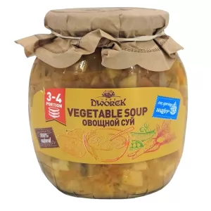 Vegetable Soup, Dworek, 680 g / 1.5lb