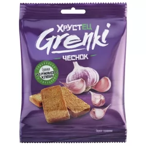 Garlic Rye Croutons “Krutets”, 2.82 oz / 80 g