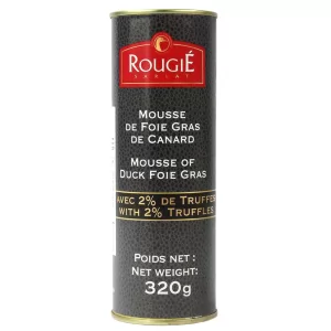 Mousse Duck Foie Gras with 2% Truffles, Rougié, 320g/ 11.28oz