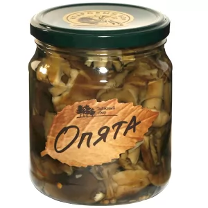 Pickled Honey Mushrooms (Opyata), Taiga Harvest, 500 g / 1.1lb