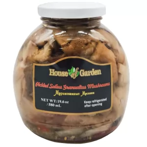 Pickled Mushrooms Maslyata | Suillus Granulatus, House of Garden, 580ml/ 19.6oz