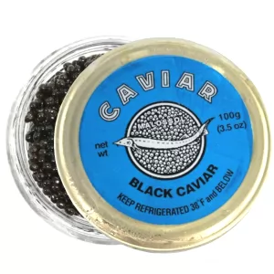 Black Paddlefish Caviar, 100g/ 3.5oz
