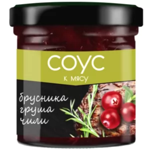 Meat Sauce | Lingonberries, Pears & Chili | Siberian Berry, 100g / 3.53oz