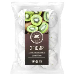 Zefir “Kiwi” with Kiwi Pieces, St. Petersburg Pastry Chef, 310g / 10.93 oz