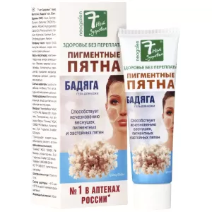 Badyaga Skin Gel for Dark Spots & Freckles, 7 Notes of Health, 50ml / 1.69 fl oz