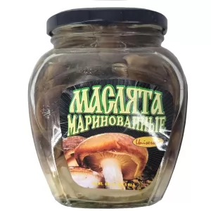 Marinated Boletus Maslyata Mushrooms (Uniservis), 15.52 oz/ 440 g