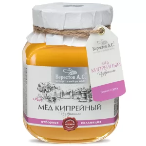 Natural Fireweed Honey, Favorites, Berestov A. S., 500g / 1.1lb