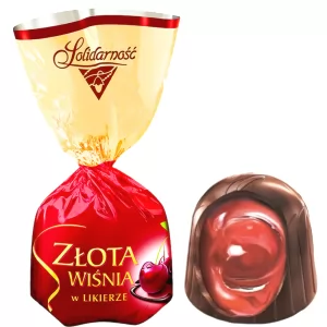 Chocolate Candy Cherry Liqueur Filling