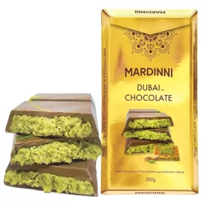 Dubai Style Chocolate, Mardinni, 200g / 7.05 oz