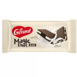 Double-Layer Biscuits with Cream Filling Magic Duet Black, Dr.Gerard, 185g / 6.53oz