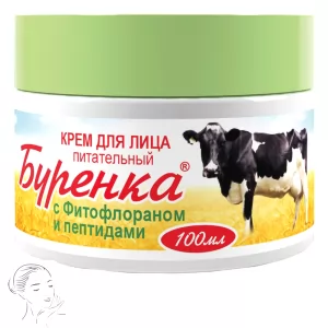 Nourishing Face Cream with Phytofloran & Peptides | Burenka, Horse Force, 100ml/ 3.38 oz