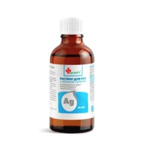Antibacterial Hand Solution w/ Silver Ions, Apotek's, 1.69 oz/ 50ml
