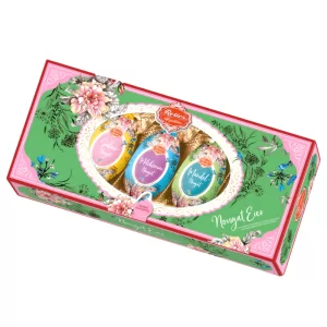 Christmas Sweet Gift Chocolate Eggs with Nougat, Reber, 100g / 3.53 oz 
