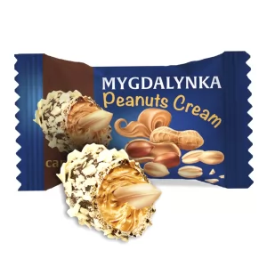 Chocolate Candies With Peanut Cream Filling, Mygdalynka, 226g/ 7.97 oz