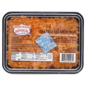 Salted Salmon Roe, Alaska Glacier Seafood, 250g / 8.82 oz