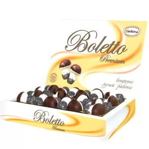 Premium Chocolates Chocolate Glazed Creamy Souffle "Boletto", Akkond, 225g/ 7.94 oz