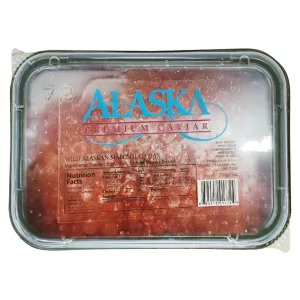 Wild Salmon Red Caviar Malossol, Alaska, 200g/ 7oz