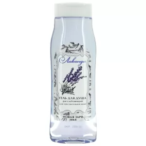 Lavender Relaxing Shower Gel for Sensitive Skin, Novaya Zarya, 420ml/14.2oz