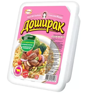 Instant Noodles with Veal, Doshirak, 90g/ 3.17oz