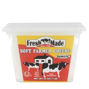 All Natural Farmer Cheese, 1 lb / 0.45 kg