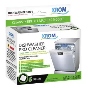 Dishwashers Maintenance 6 Tablets, XROM, 120g/ 4.2oz 