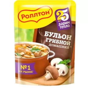 Mushroom Concentrated Broth, Rollton, 90g/ 3.17oz