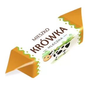 Polish Fondant Candy Milk Krówka, MIESZKO, 226g/0.5lb