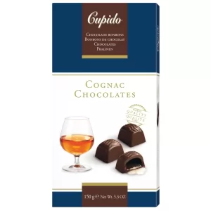 Chocolates with Cognac, Cupido, 150g / 5.3oz