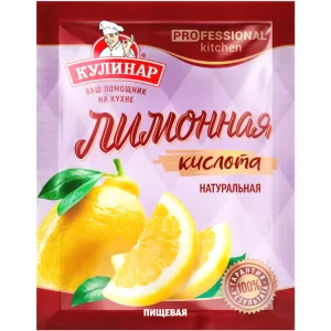 Natural Citric Acid, Culinary, 50g/ 1.76 oz