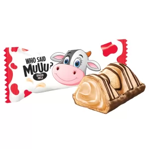 Waffle Candies with Cream Filling Baked Milk "Who Said Muuu?", ABK, 226g/ 7.97 oz