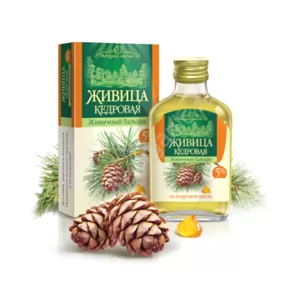Pine Nut Oil Enriched with Pine Resin 5%, 3.5 fl oz / 100 ml